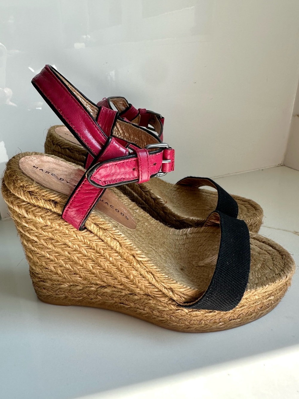 Marc by Marc Jacobs espadrille wedge sandals
